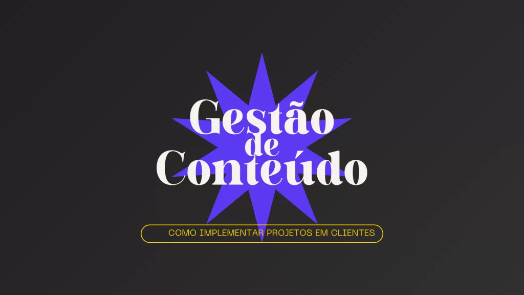 gestão de conteúdo